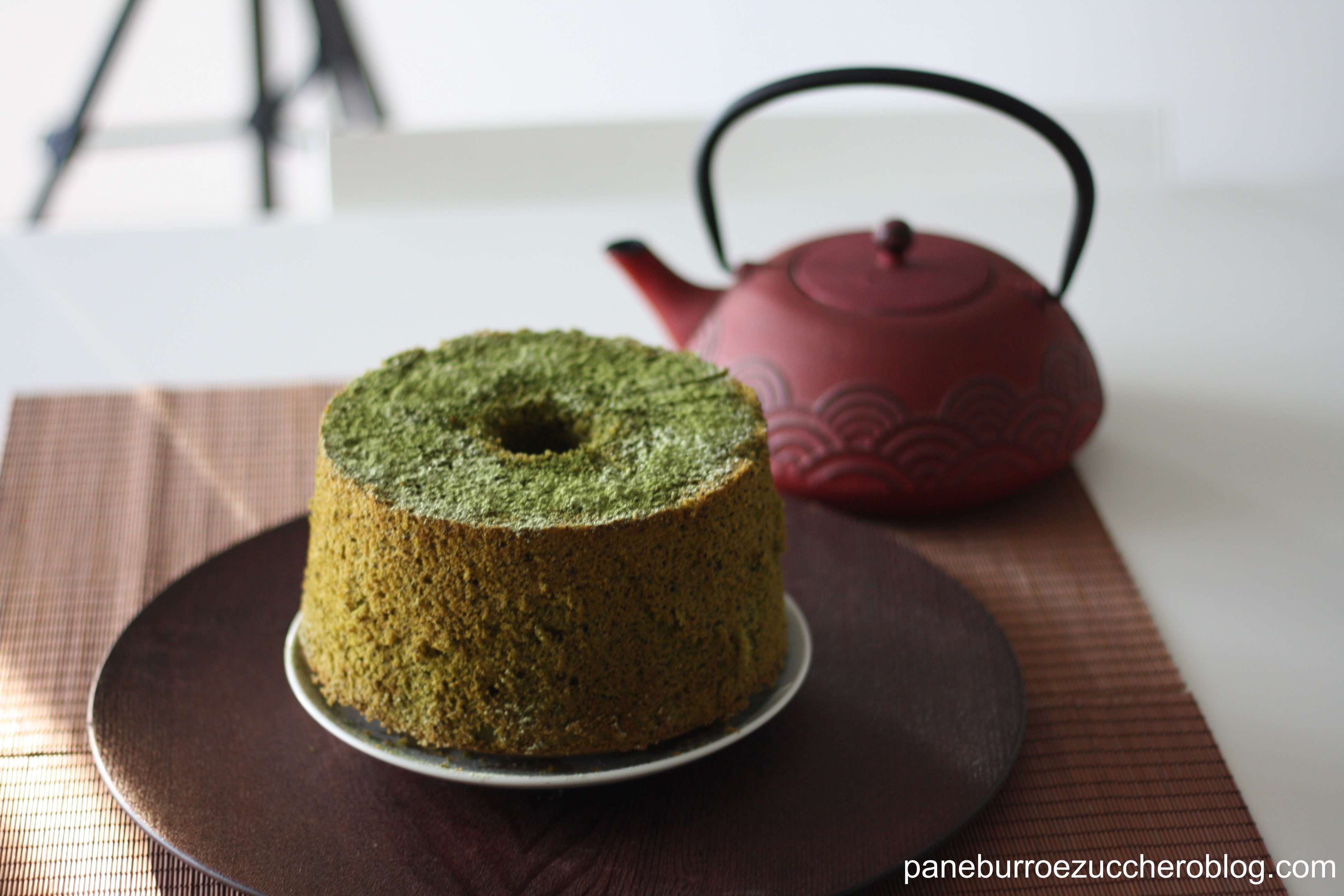 chiffon-cake-matcha