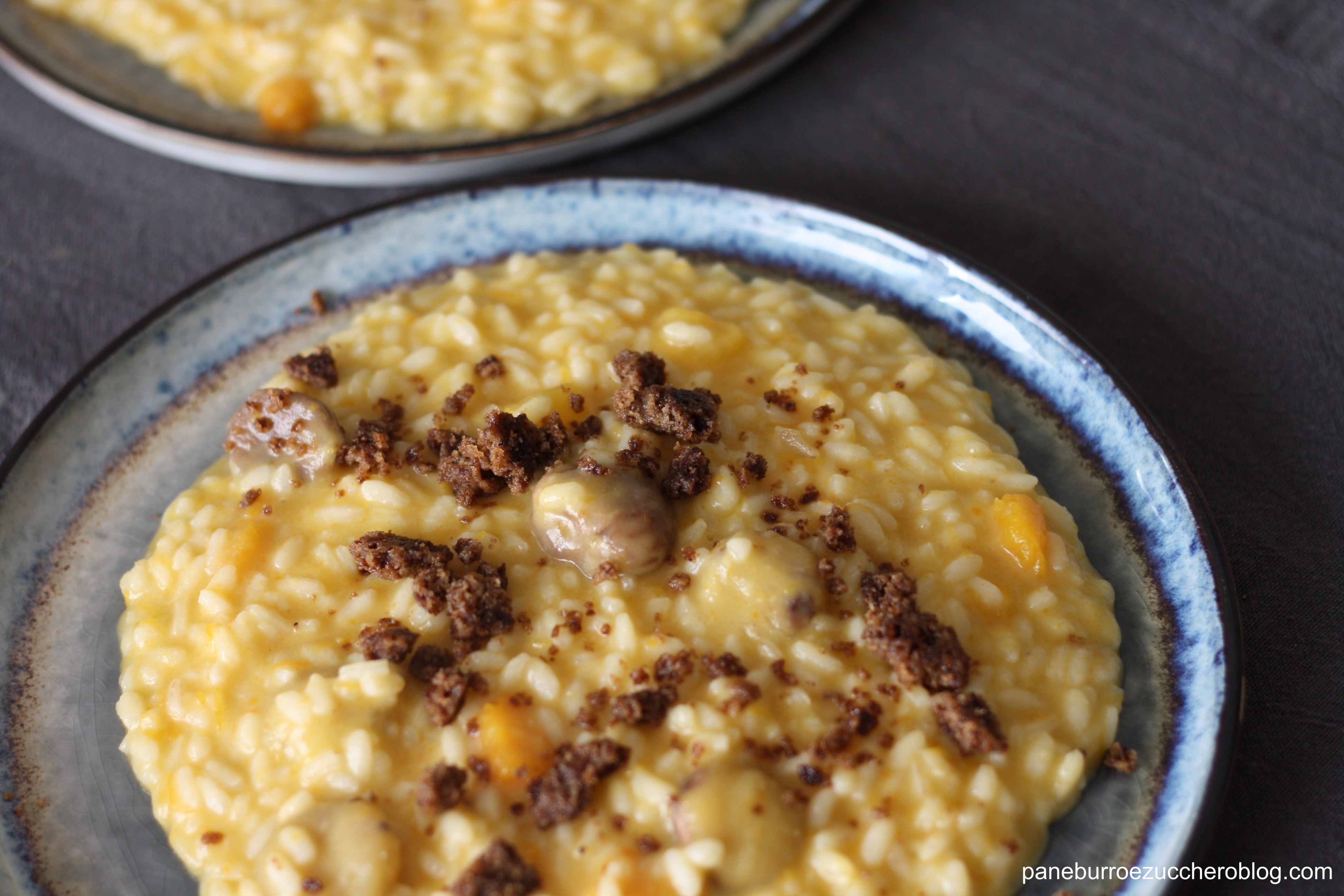risotto zucca e castagne 3