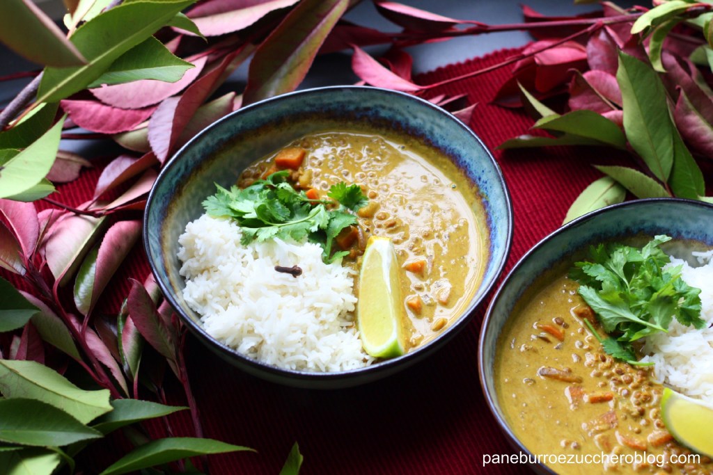 Curry di lenticchie con riso&nbsp;basmati