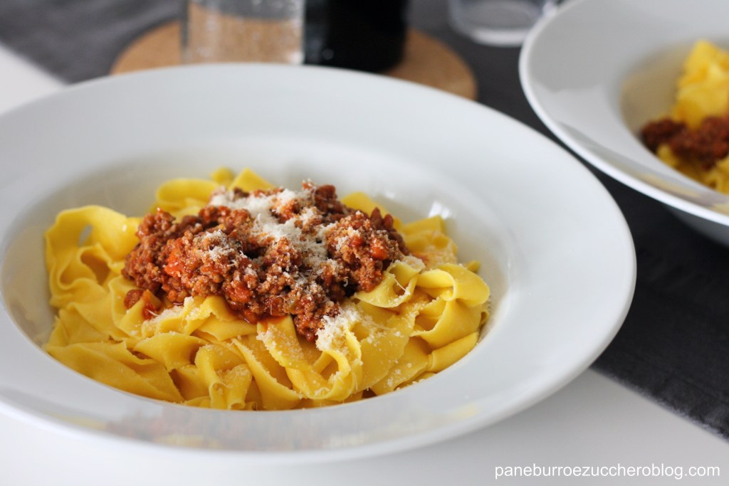 Tagliatelle fatte in casa