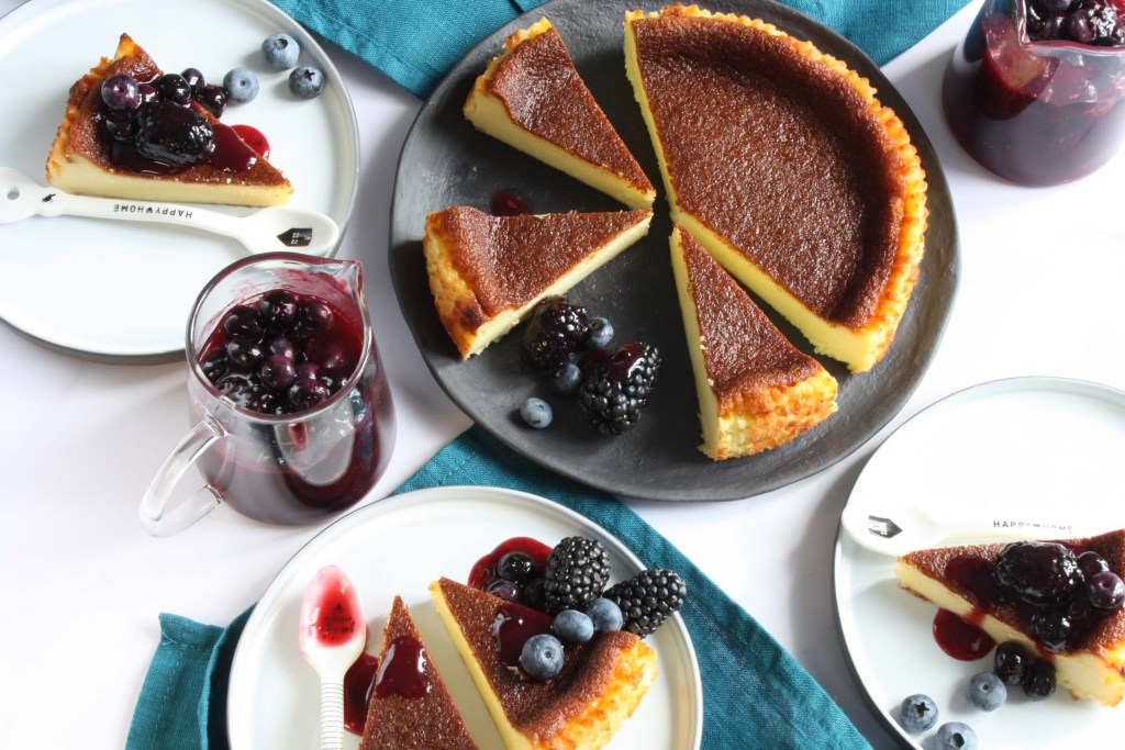 San sebastian cheesecake