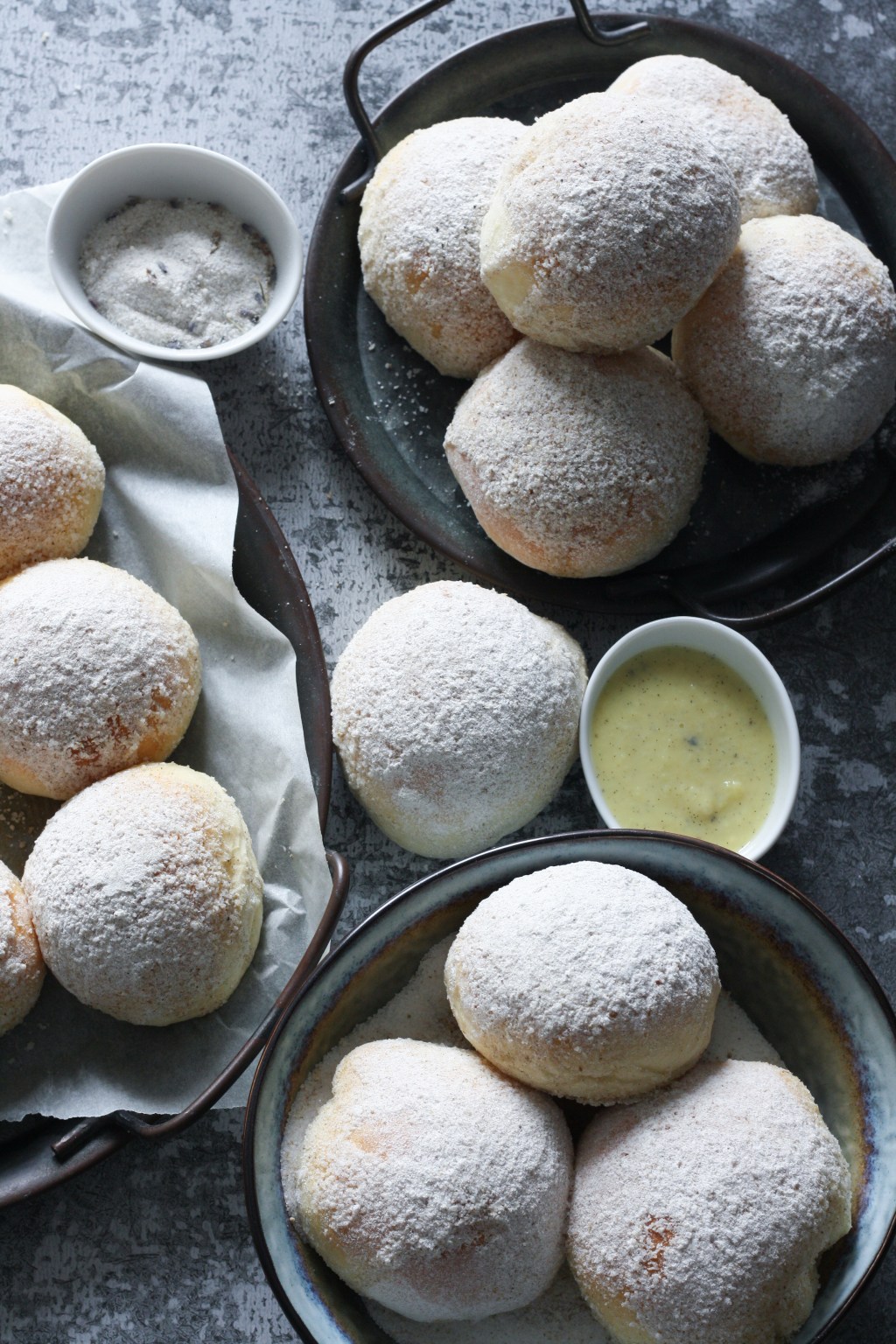Krapfen al forno con crema alla vaniglia:&nbsp;pazzeschi!