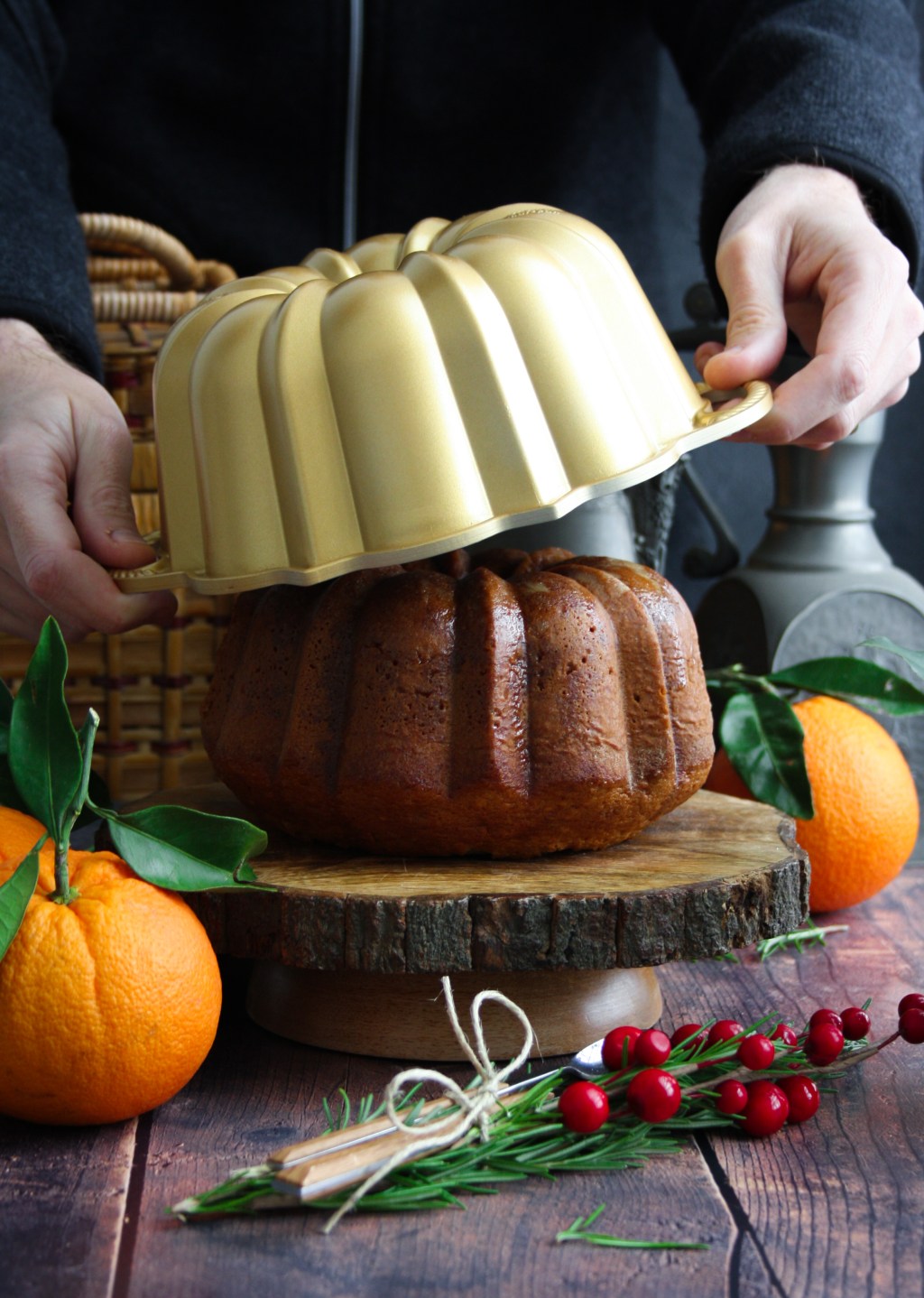 Una rustica torta al miele